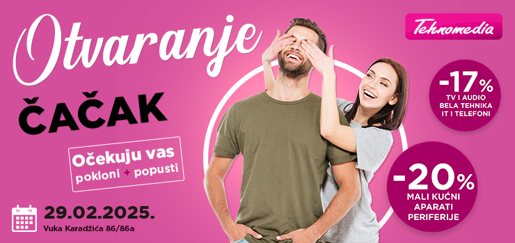OTVARANJE cacak x