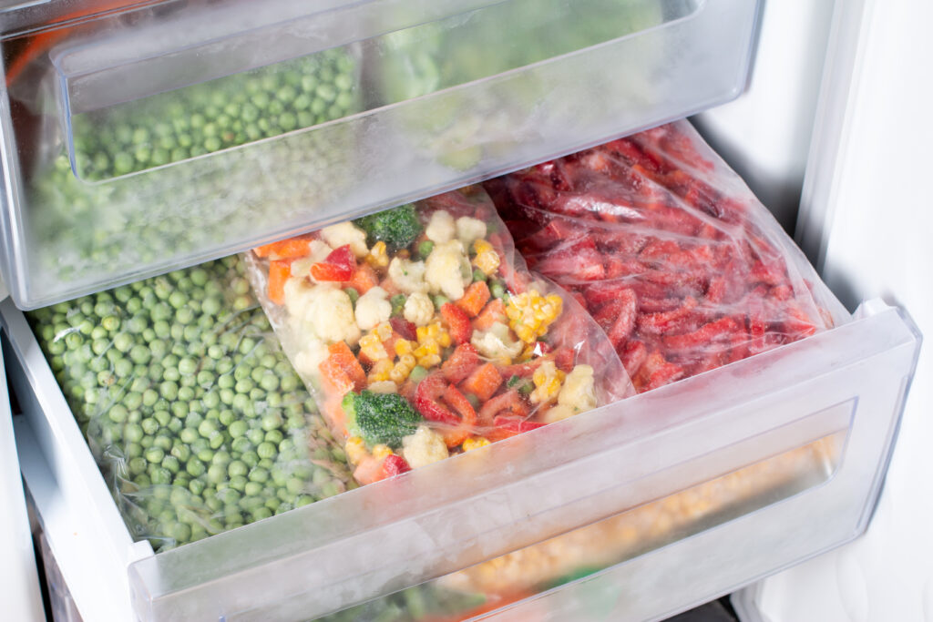 frozen food bag freezer x