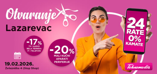 OTVARANJE lazarevac x  x